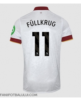 West Ham United Niclas Fullkrug #11 Tricou Fotbal Replică 2024-25 Barbati Treilea